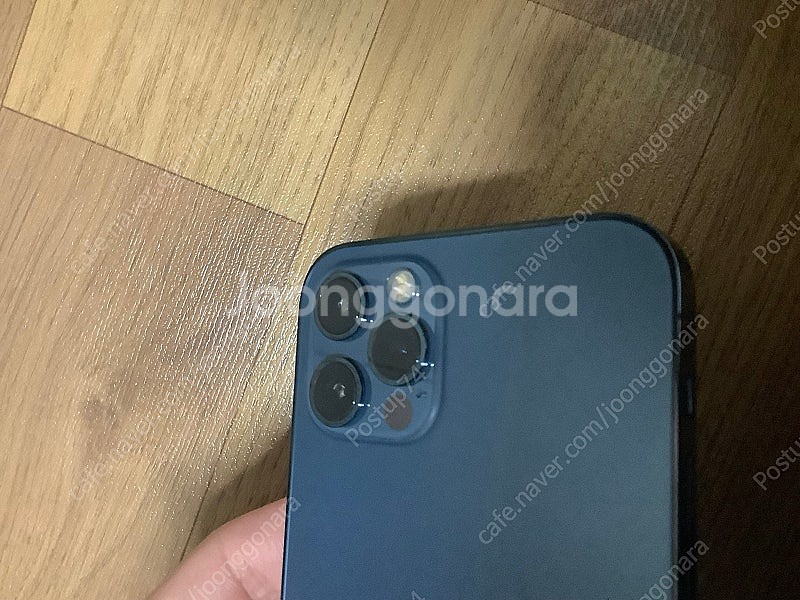 아이폰 12프로 퍼시픽블루 128gb(자급제)--5