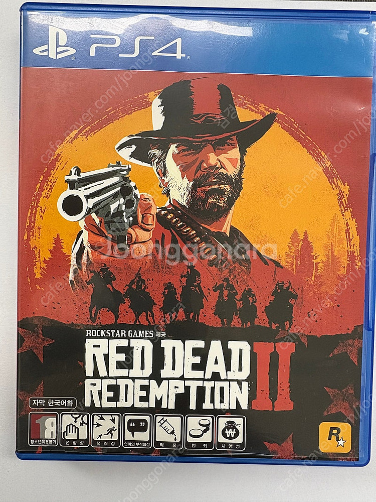 PS4 레드데드리뎀션2 판매합니다(택배비별도)--0