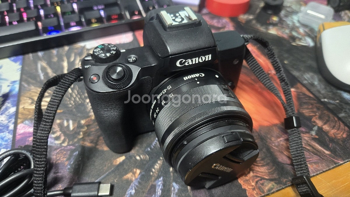 EOS-M50 번들킷 + EF_EOSM어댑터+추가악세사...--1