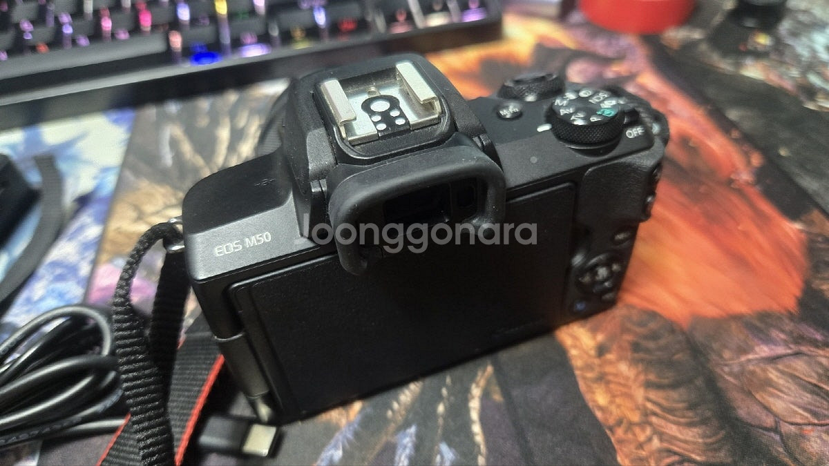 EOS-M50 번들킷 + EF_EOSM어댑터+추가악세사...--2