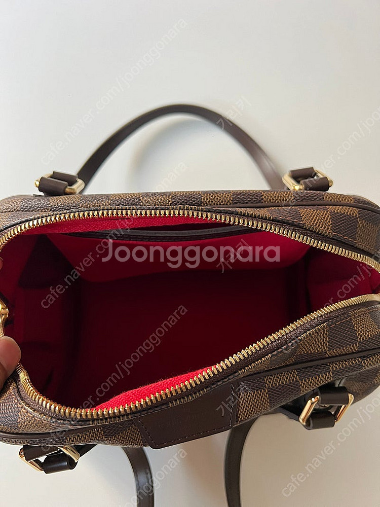 정품 루이비통 리빙턴 PM 다미에 숄더백--5
