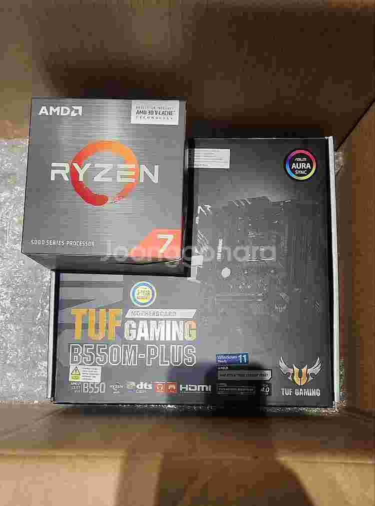 5800x3d + asus b550m tuf 판매합니다...--0