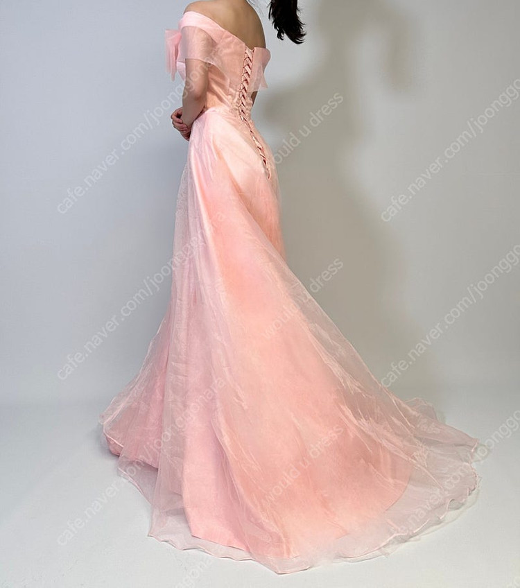 유색 웨딩드레스 새상품 저렴하게 판매합니다(셀프웨딩, 유색드레스, 스튜디오촬영, 제주스냅, 2부드레스, 피로연드레스... 이미지