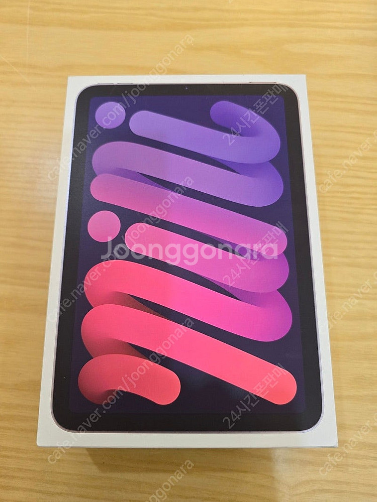 아이패드미니7퍼플128gb wifi미개봉판매합니다--0