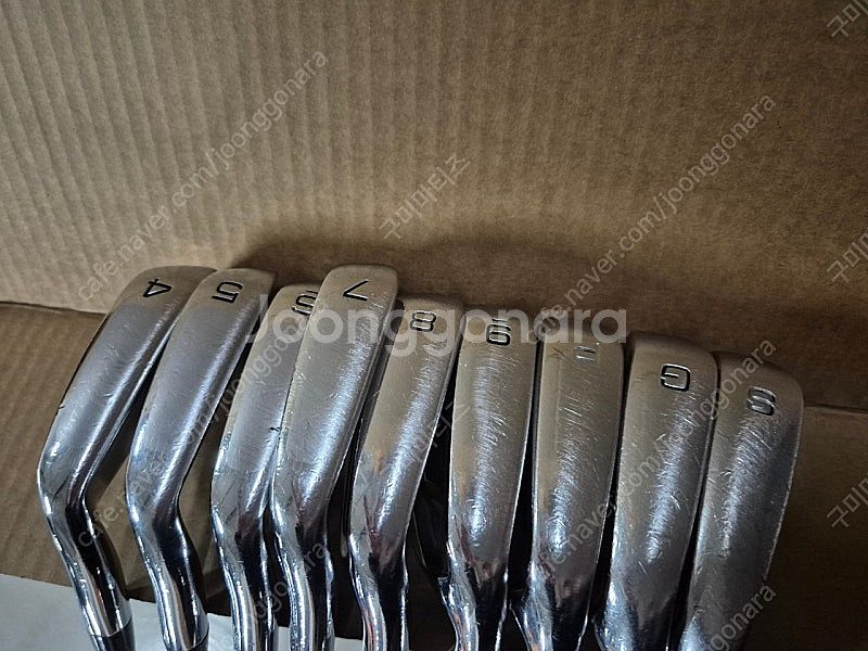 미즈노 jpx800 ad forged 9아이언--5
