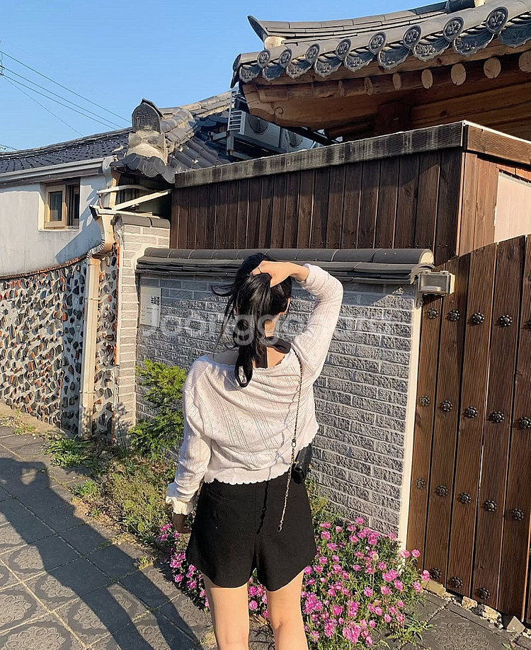 새상품) 라플리에 아일렛 가디건+나시 세트 / 온트 예...--6