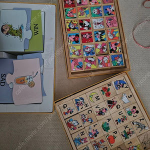 시사영어사 디즈니매직잉글리쉬 블록 카드 3종