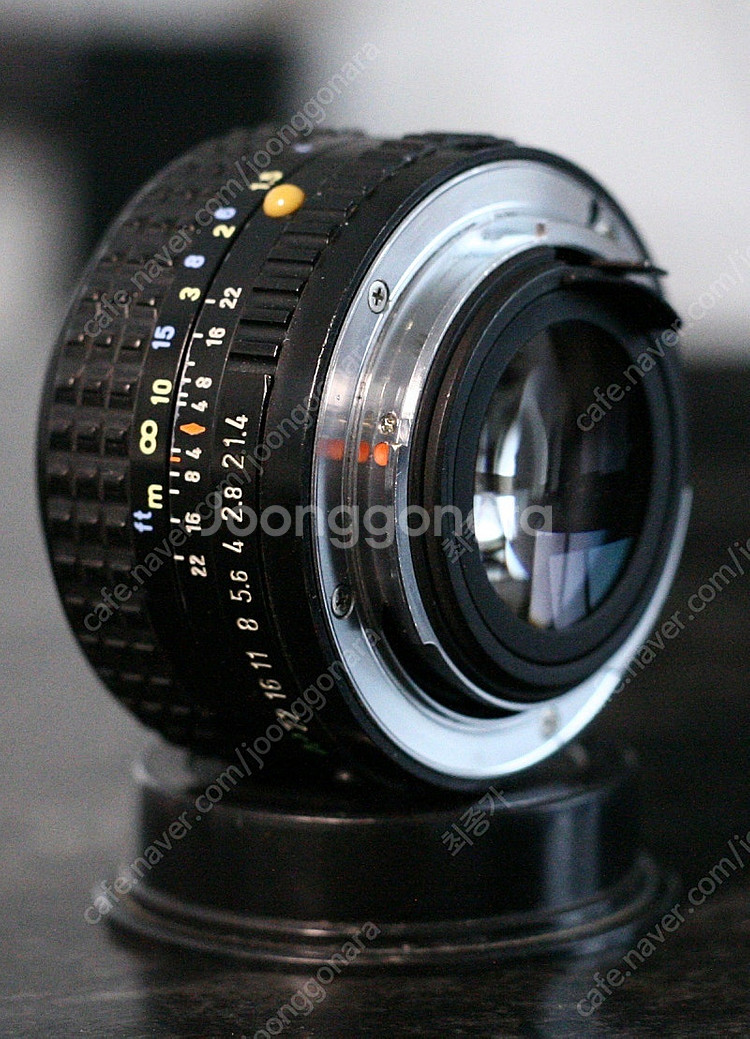 smc 펜탁스-a f1.4 수동렌즈 및 rf컨버터--4
