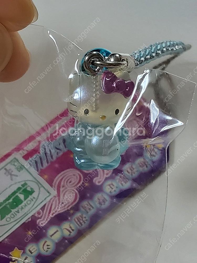 헬로키티 홋카이도 한정 마슈호 키티 스트랩 고전 키티 ...--1