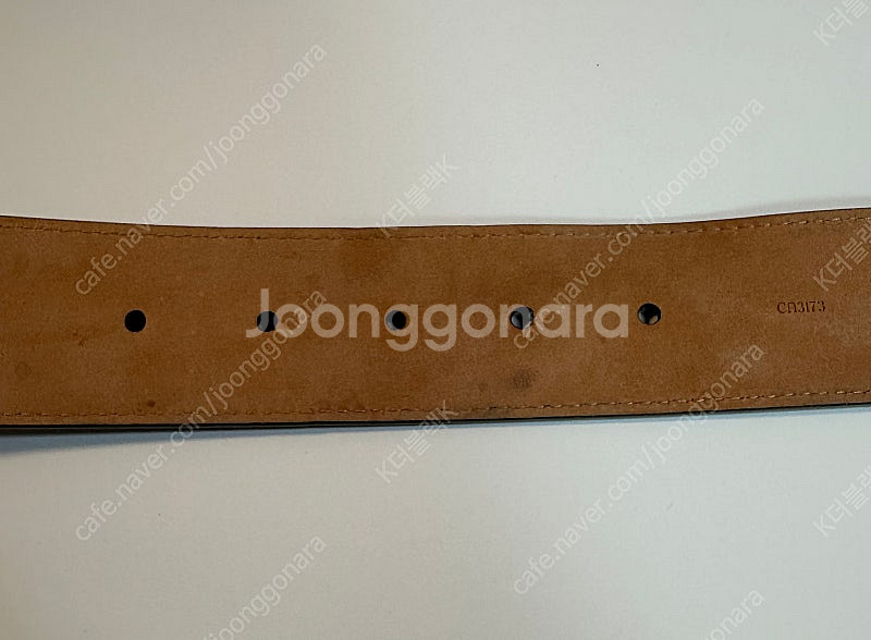 정품 루이비통 모노그램 LV 벨트 (정품감정서 보유)--4