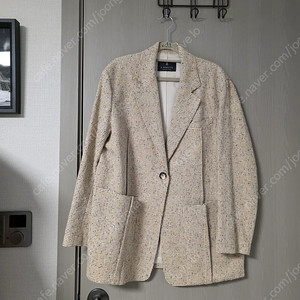 한섬 랑방 원 버튼 자켓