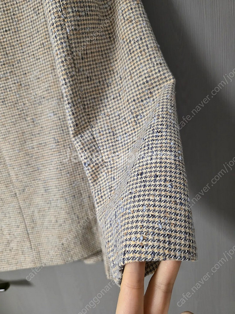 한섬 랑방 원 버튼 자켓--5