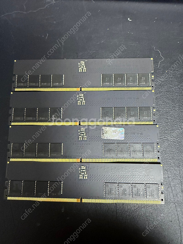 TeamGroup DDR5 32 기가 메모리 네개 판매...--1