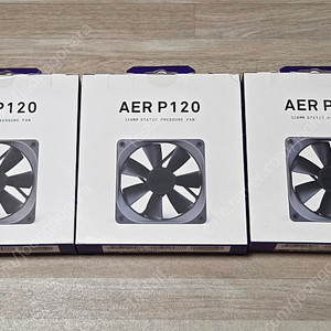 NZXT AER P120 120MM 쿨링팬 미사용 팝니다.
