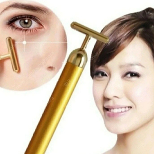 골드 에너지 뷰티바 얼굴 진동 마사지기/주름 리프팅 관리(눈가,목주름,리프팅,얼굴)