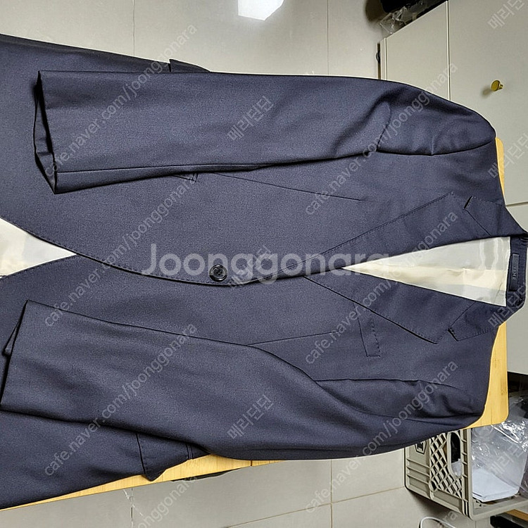 타임 옴므 정장 셋업 세트 자켓, 바지--0