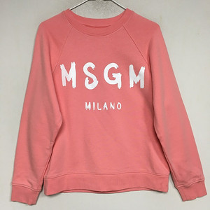 MSGM 엠에스지앰 정품 레터링 맨투맨 L