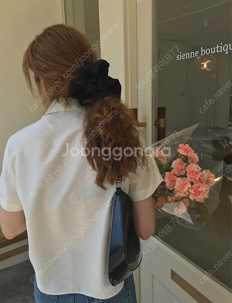 시엔느 포켓 블라우스 올드머니룩 드뮤어룩 오피스코어 출...--3