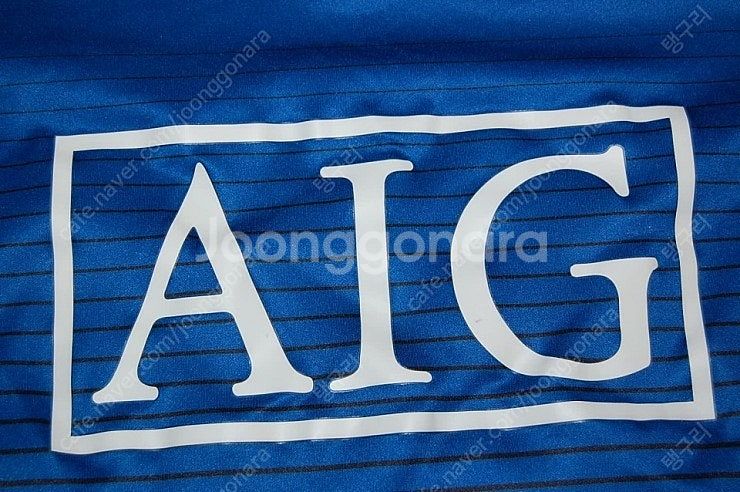 맨유 09-10 AIG 나이키 프리매치탑 트레이닝탑 팝...--5
