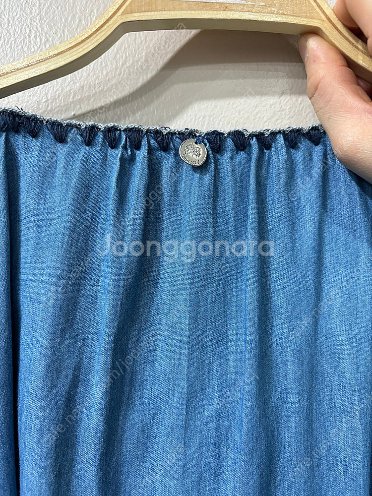 (존예보장) 써스데이아일랜드 플라워 자수 헤지원피스--9