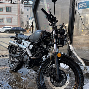 클래식 바이크 부캐너125cc 3900Km 23년식