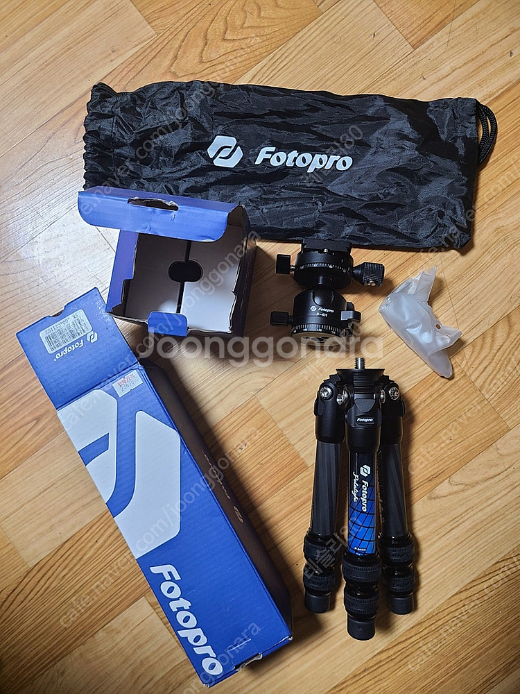 포토프로 카본 미니삼각대 P-4 mini+P-4H--1