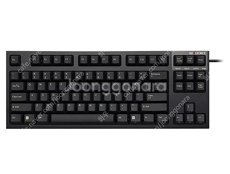 리얼포스 r3s 신품 미개봉 19만 (블랙 45g 일반...--2
