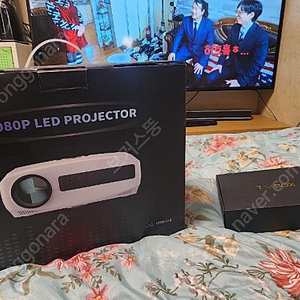 WZATCO C3 빔 프로젝터 tv박스 셋트 미개봉