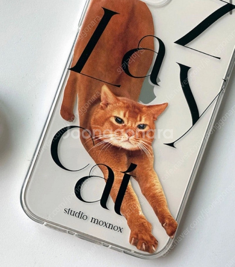 [새상품] Moxnoxstudio Lazy Cat 폰케...--0