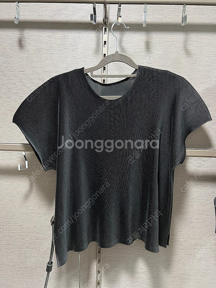 플리츠플리즈 미스트 블랙--0
