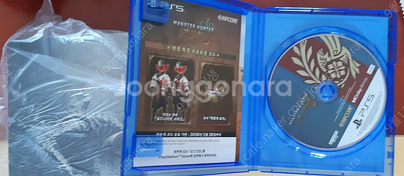 몬스터헌터 와일즈 ps5 (스틸북, 코드미사용) 우체국...--0