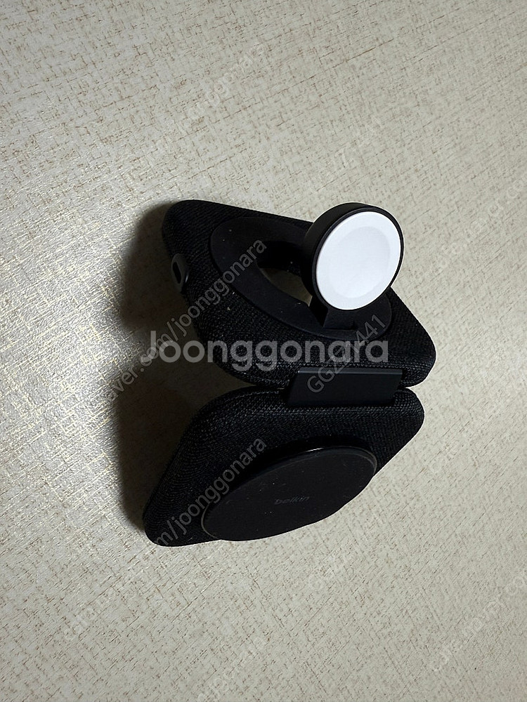 벨킨 Qi2 2in1 15W 마그네틱 여행용 무선 충전...--1