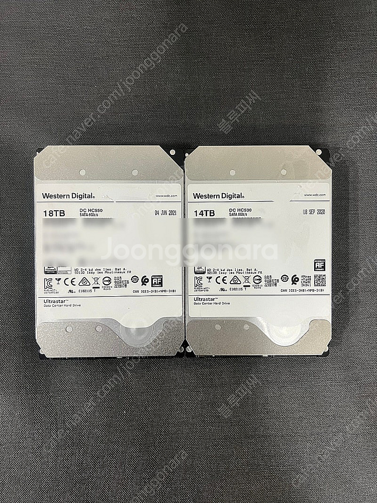 [판매] WD,도시바 HDD 14TB/3TB/14테라/...--0