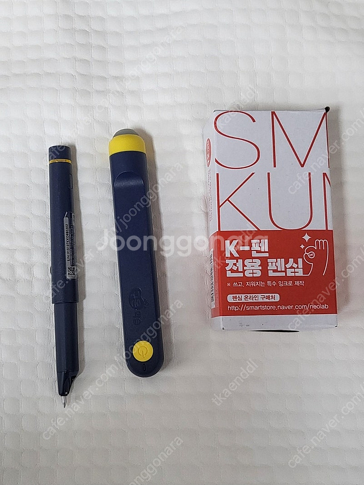 구몬펜 신형 k펜&지우개.리필심1곽--0