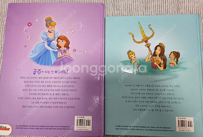 애플비) 리틀프린세스 소피아 동화책 2권 일괄판매--1