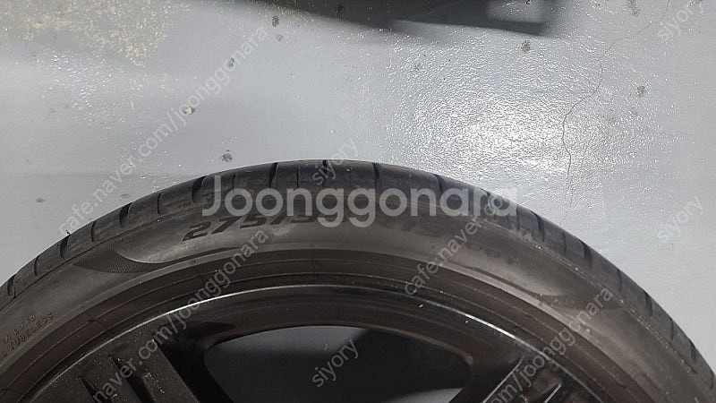 W218 CLS63 AMG 19인치 휠, 타이어 한대분 판매--9
