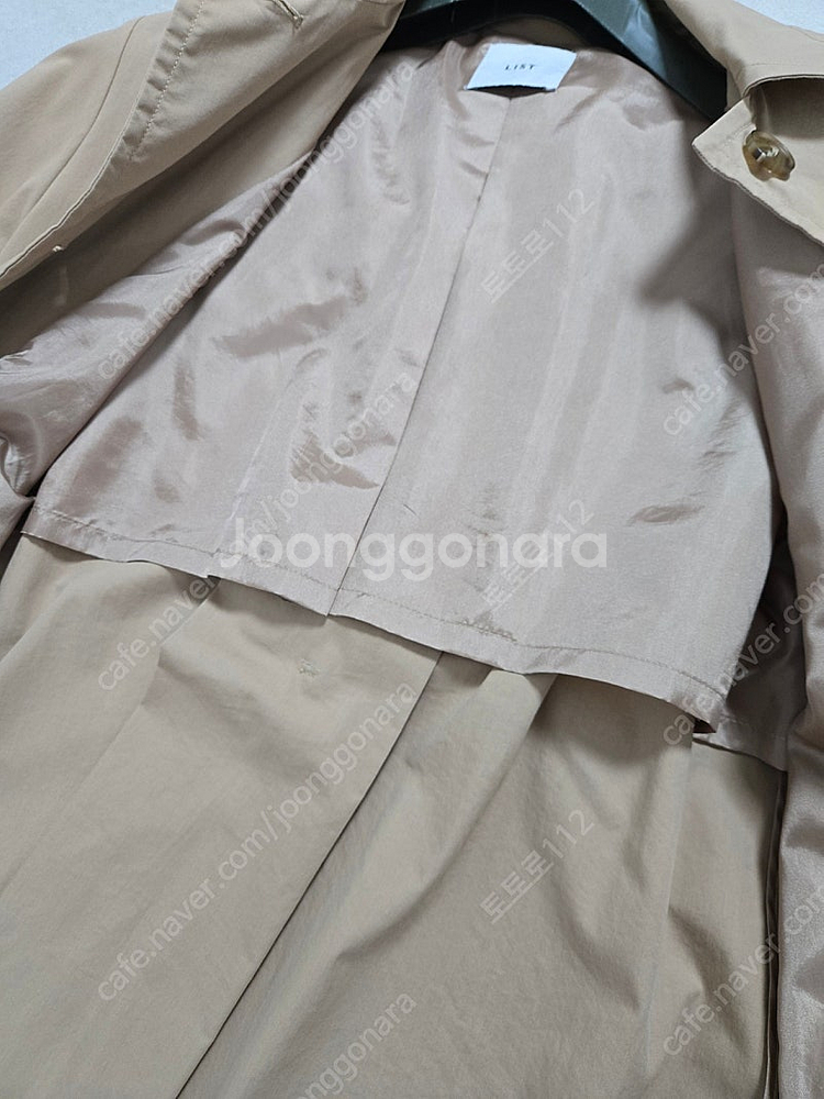 리스트 트렌치 코트(봄,가을용)--3