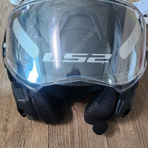 LS2 FF901 매트블랙 헬맷 XL사이즈 시스템헬멧