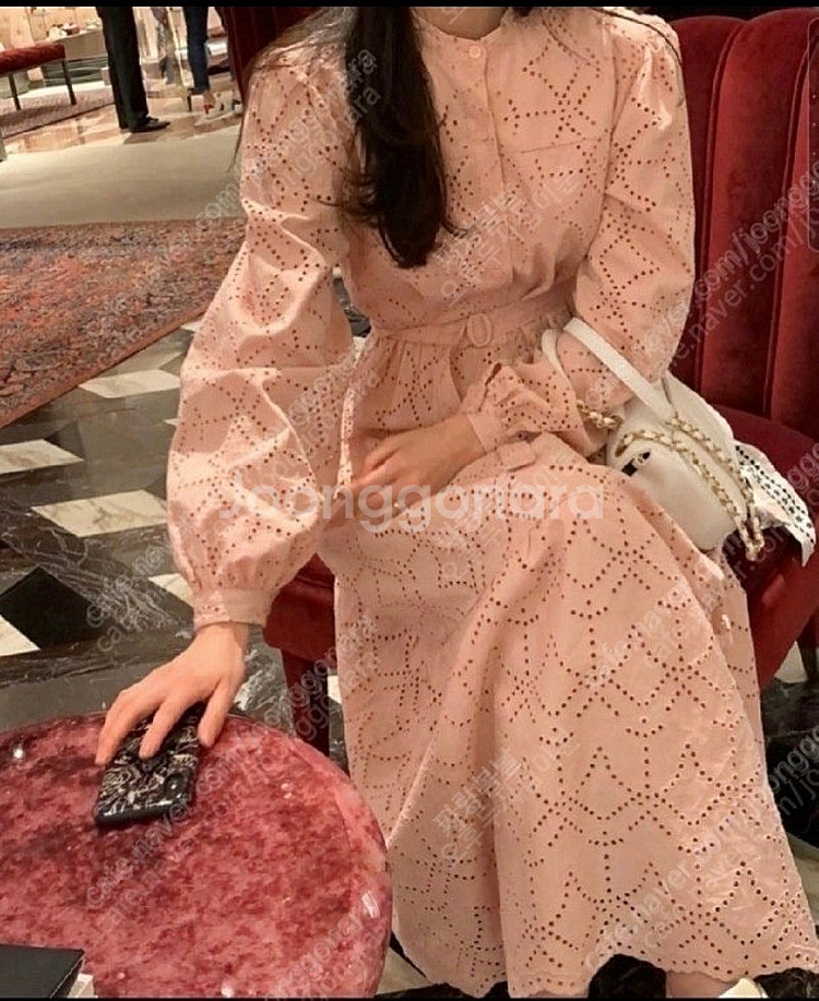 바이씨니 바바라 펀칭 원피스--1