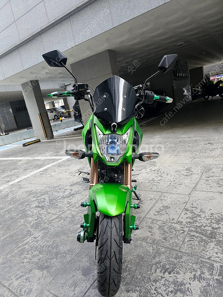 가와사키 z125 스탠다드 논클러치--2
