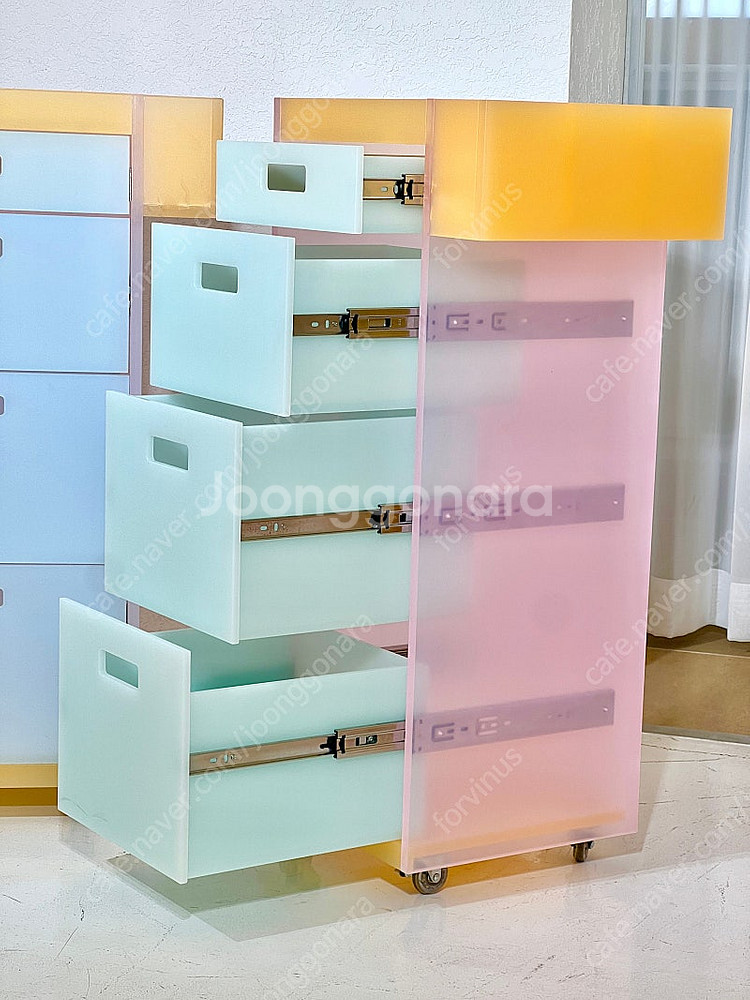 이동식 아크릴 트레이 팝니다. 미용실 카페 트레이 주방...--4