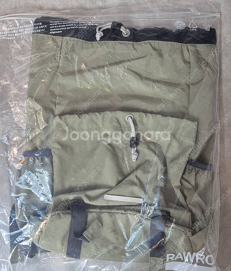 로우로우 스트링 백팩 750 Olive--1
