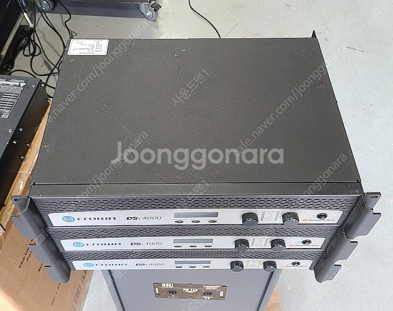 (CROWN)크라운 DSi4000 4옴 1200W×2 ...--2
