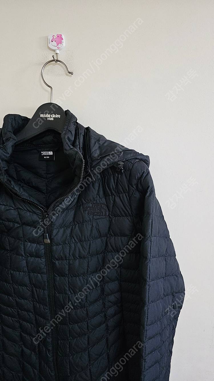 노스페이스 경량 누빔 롱패딩 여성--2