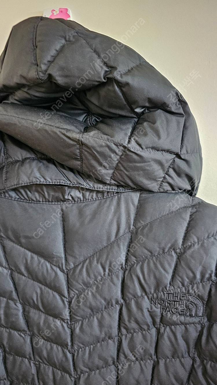 노스페이스 경량 누빔 롱패딩 여성--5