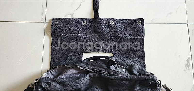 폴로 크로스 가죽 가방 팝니다--4