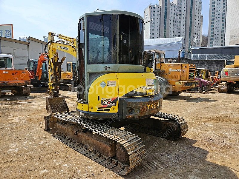 얀마 VIO55 2009년식 딱따구리집게 가동2600시...--4