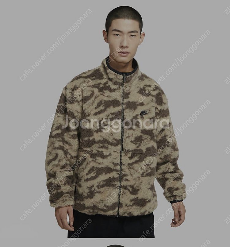 (2XL) 나이키 클럽 플리스 리버서블 윈터라이즈드 탑...--0