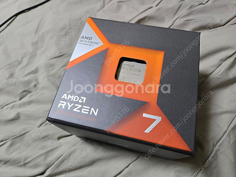 AMD 7800x3d 판매합니다.--0