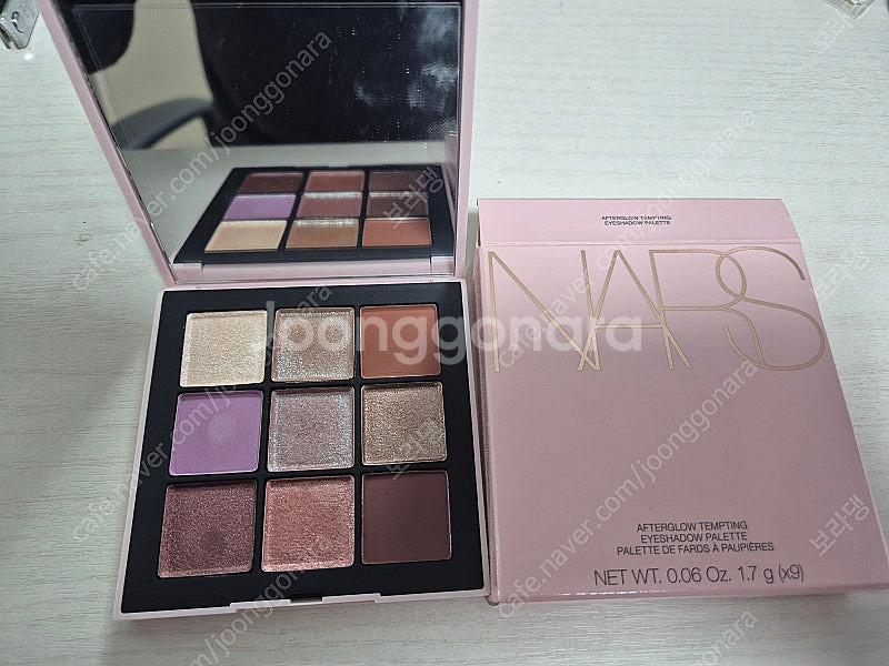 NARS 애프터글로우 템팅 아이섀도우 팔레트 팔아요--1